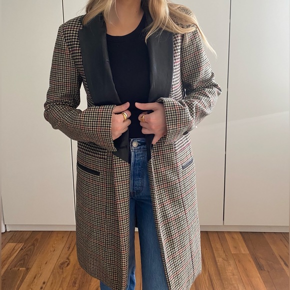 BB DAKOTA Plaid Coat - Picture 1 of 5